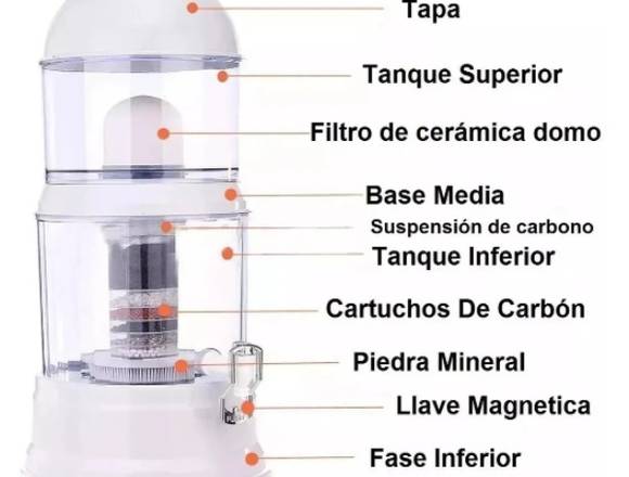 Filtro Purificador De Agua Bioenergético 14 Litros