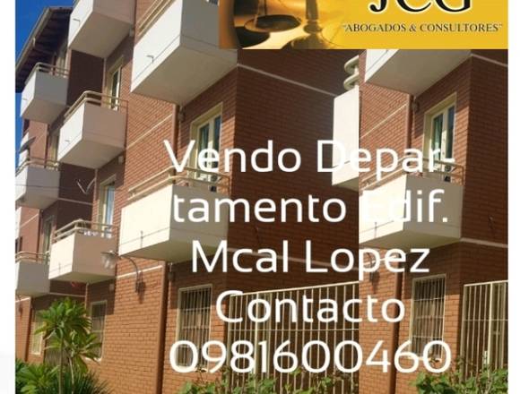 Vendo un departamento en el Edificio Mcal Lopez 2