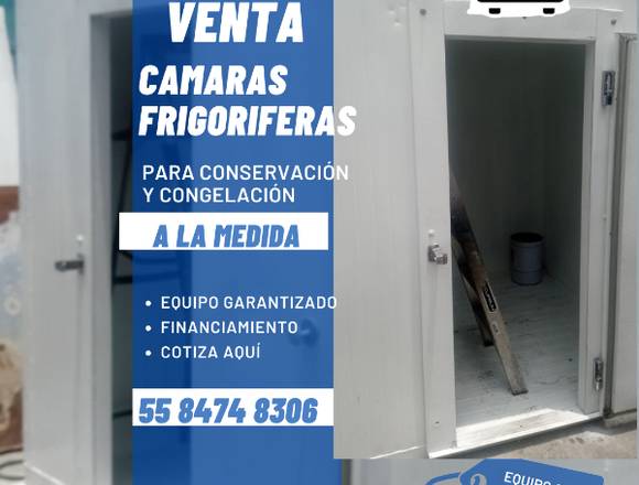 Venta de  camaras frias, frigoriferas para conser