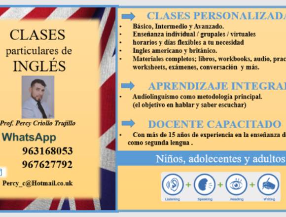 clases de ingles personalizadas