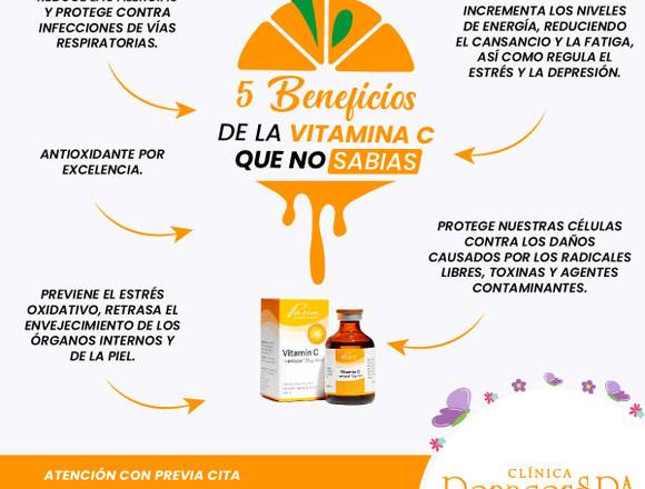 5 BENEFICIOS DE LA VITAMINA C QUE NO SABIAS 