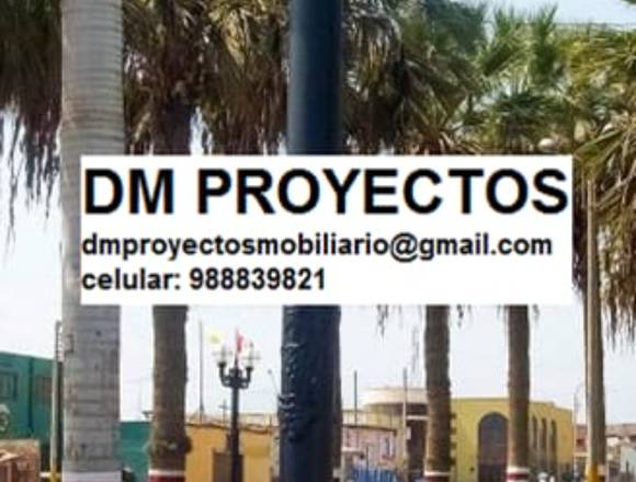 Fabricación y venta de mobiliario urbano