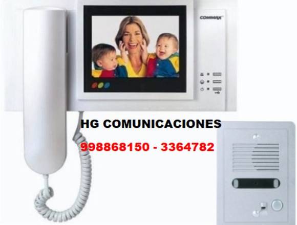 REPARACIÓN DE INTERCOMUNICADORES COMMAX