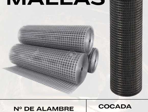 MALLAS ELECTROSOLDADAS 4 X 4 / MINERIA PERUANA 