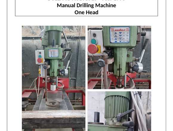 BOLLA AUDAX 15Y:1996 TALADRO HORIZONTAL