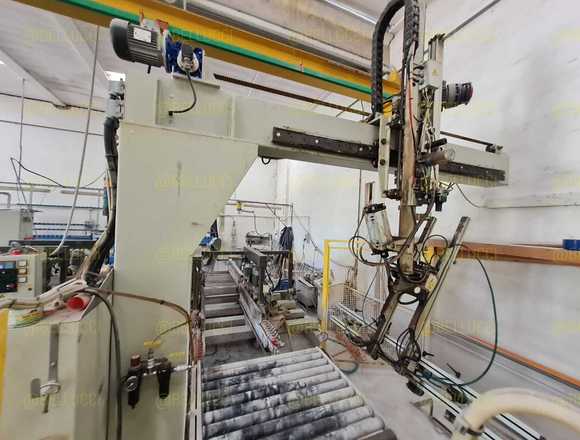 LINEA SCHIATTI Y:1997 (DOUBLE EDGING MACHINE)