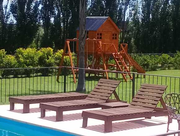 Casas para niños de madera 