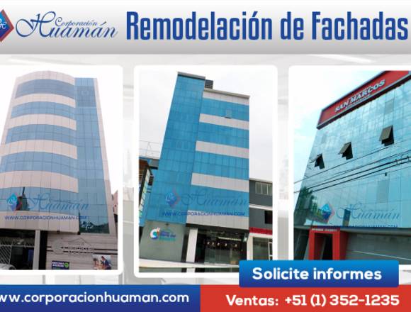 Remodelación de Fachadas - Corporacion Huaman