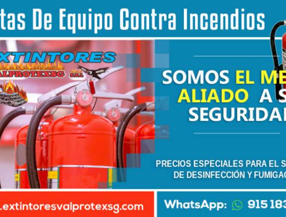 Extintores Valprotexsg- Equipo Contra Incendios 