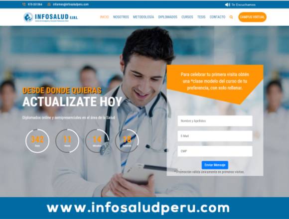 INFOSALUD PERU – DIPLOMADOS Y CURSOS EN SALUD