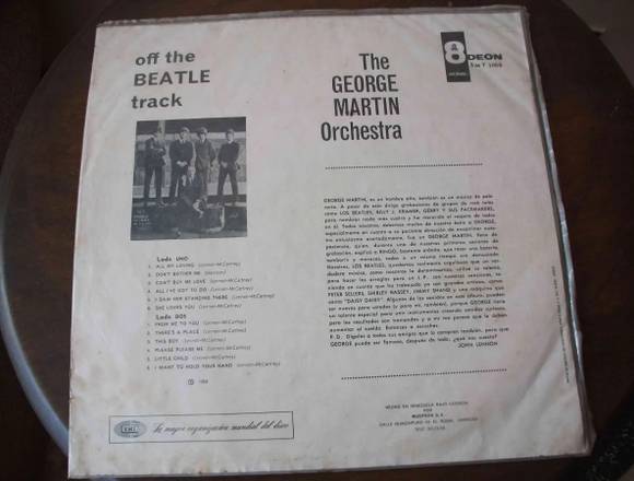 Off The Beatle Track,D George Martin