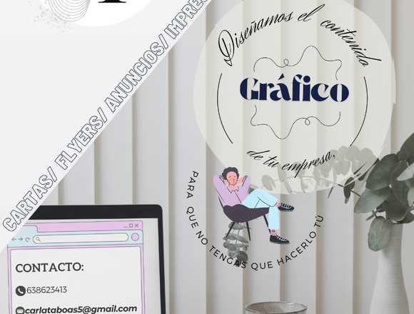 Contenido gráfico, digitalización de cartas/menús.