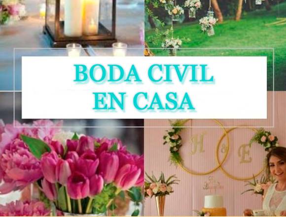 Celebración de Matrimonio Civil