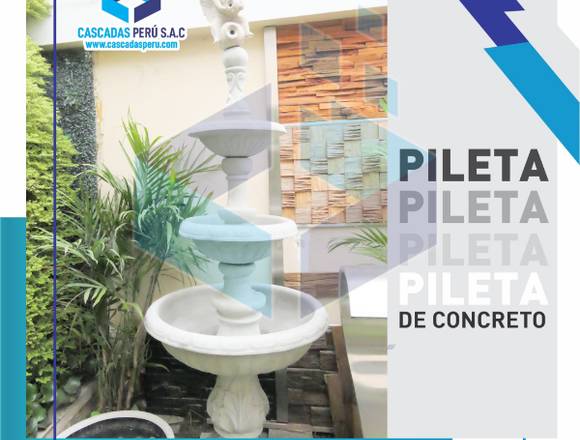 PIELTA, PILETA DE CONCRETO, PILETAS EN LIMA