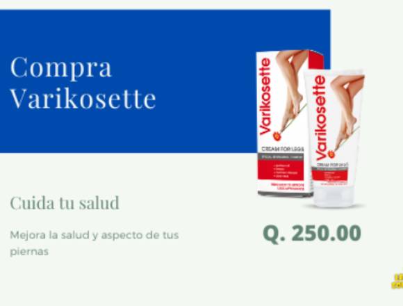 Crema Varikosette, mejor opción contra las varices