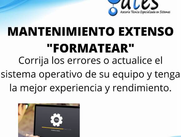 MANTENIMIENTO DE COMPUTADORES 