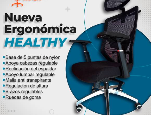 Silla Ergonómica Oficina Escritorio