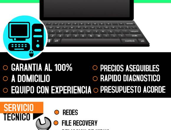 Servicio Tecnico Para PC - Laptops - Servidores