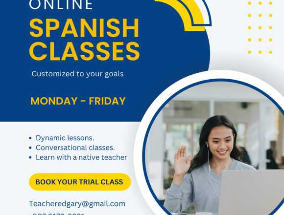 ONLINE SPANISH LESSONS