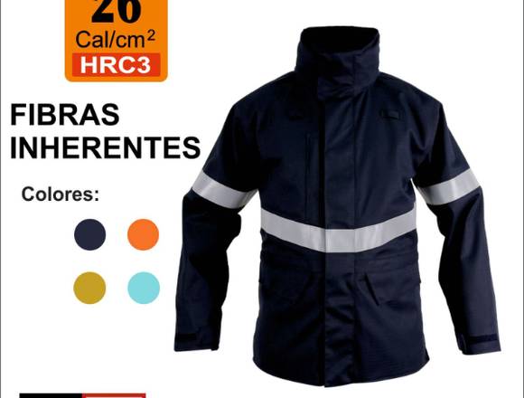 CHAQUETA CON FIBRAS INHERENTES 26 CAL ANTIFLAMA