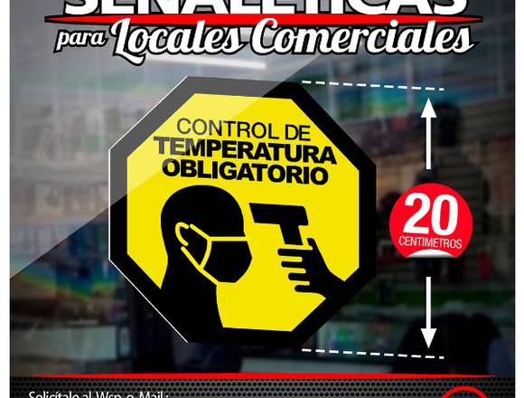 Señaleticas Adhesivas para Locales Comerciales