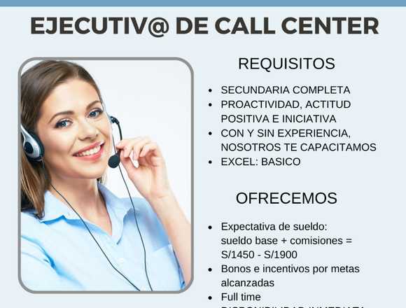 Teleoperador de Atención al cliente + ventas