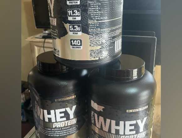 Proteína nutrex 100 Whey 24g de proteína 5lb