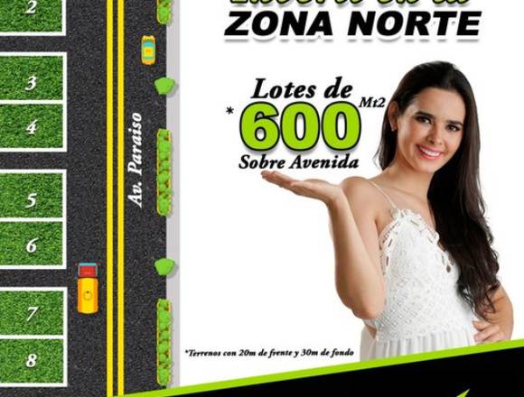 Terrenos en Preventa - "Zona Norte"