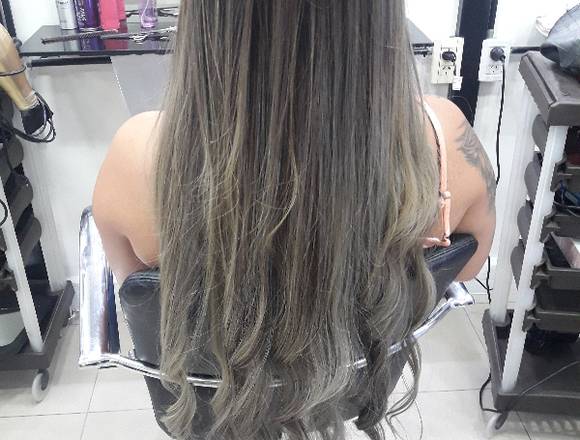 Balayage en salon carolina's