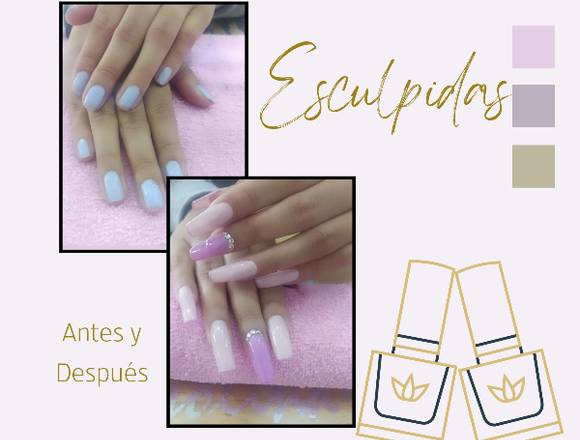 esculpidas y maquillaje en salon carolina´s