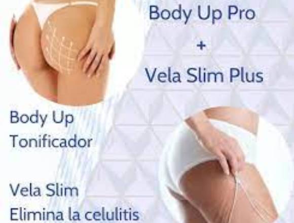 body up y vela slim en salon carolina's