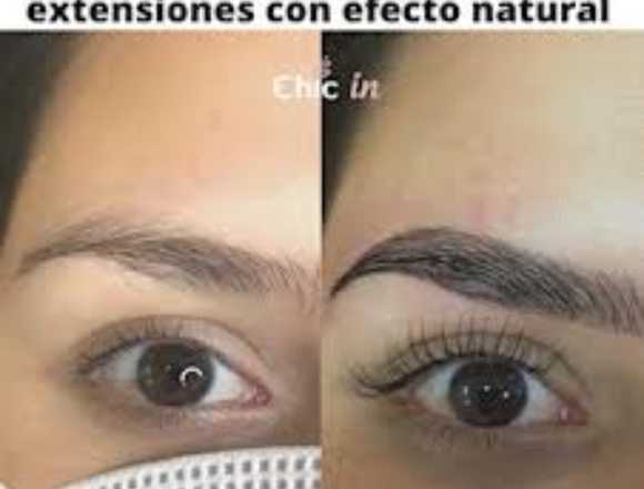 LAMINADO DE CEJAS EN SALÓN CAROLINAS