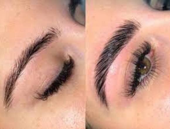 LAMINADO CEJAS EN SALON CAROLINA´S