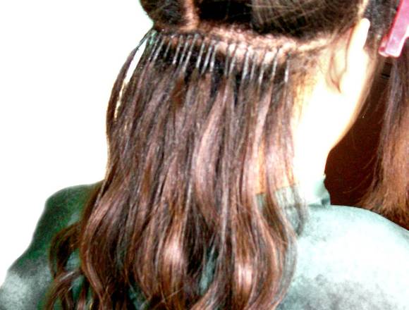 EXTENSIONES DE PELO EN SALON CAROLINA'S