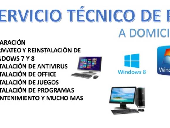 SERVICIO TECNICO DE COMPUTADORAS