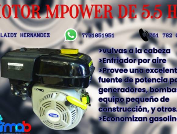 VENTA DE MOTOR MPOWER DE 5.5HP