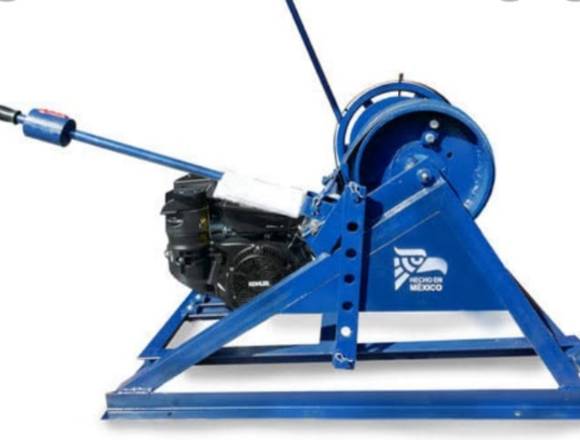 Malacate de 1 tonelada con motor Honda 13 HP