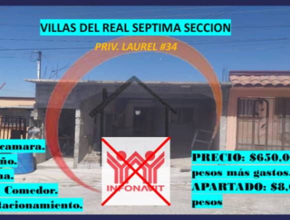 CASA EN VILLAS DEL REAL SEPTIMA SECCION