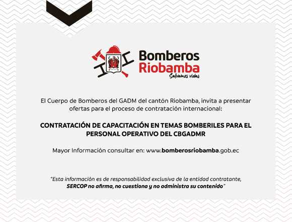 CAPACITACIÓN EN TEMAS BOMBERILES