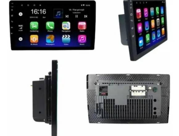 Radio Auto 2 Din Sistema Android 10 Gps Wifi 9'' 