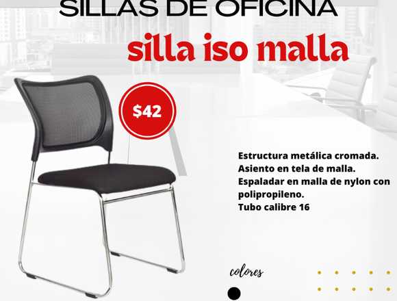 silla iso malla |  silla  para mesa de reuniones  