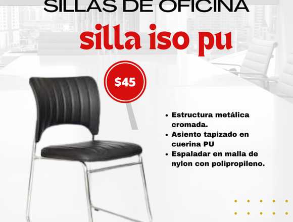 silla iso pu| mejores sillas de  oficina 