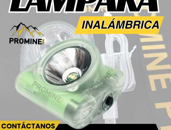 LAMPARA INALAMBRICA . 4A . LUZ . MINA