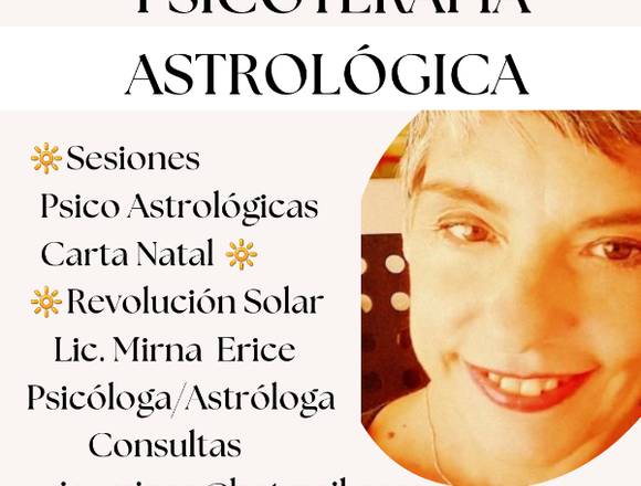 Psicoterapia y Astrología Online 