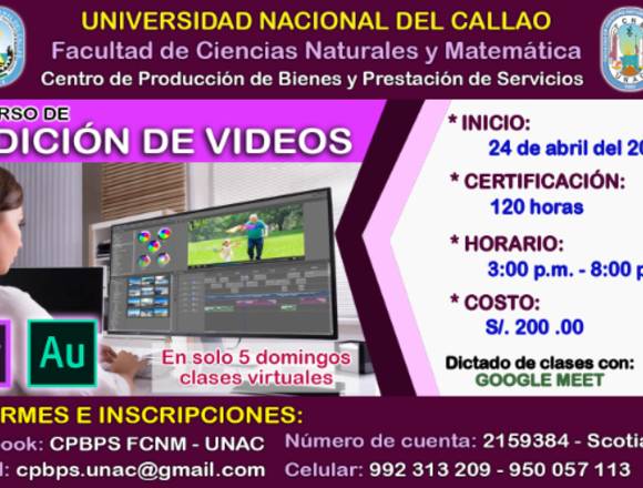 Curso de Edición de Videos