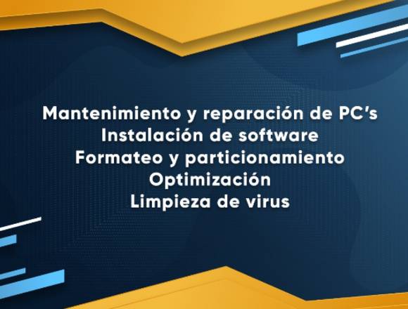 Mantenimiento y Reparación de Pc´s