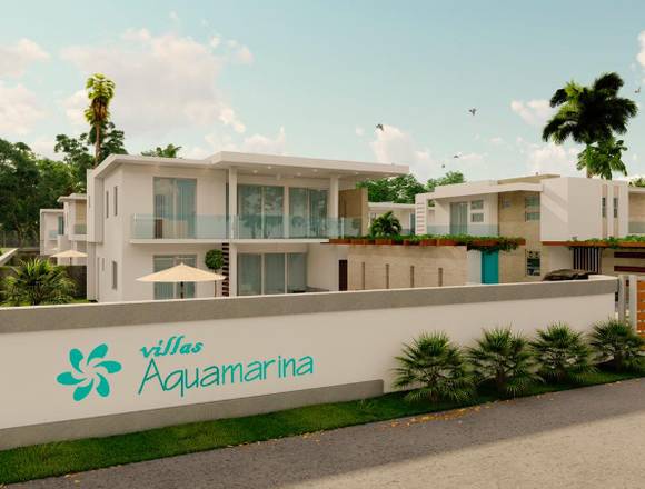 Villas Aguamarina , compra en plano 