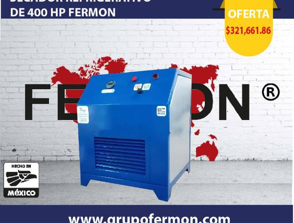 SECADOR REFRIGERATIVO DE 400HP 