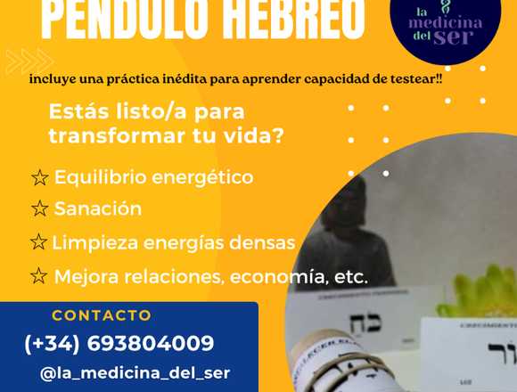 Curso Péndulo Hebreo (ONLINE)