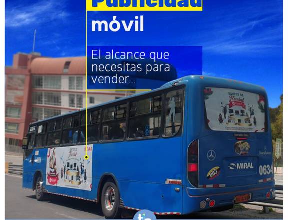 Publicidad en buses 